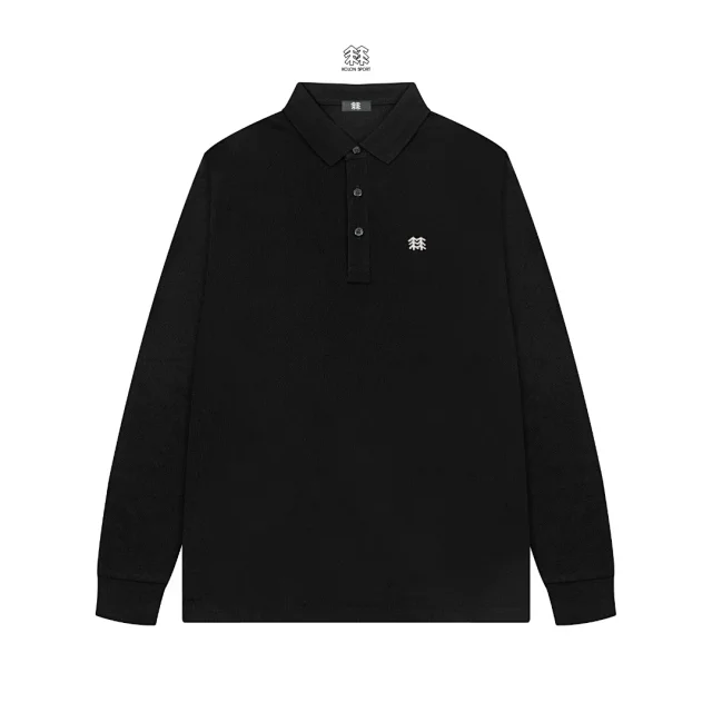 Descente long-sleeve collared tops product detail image 12