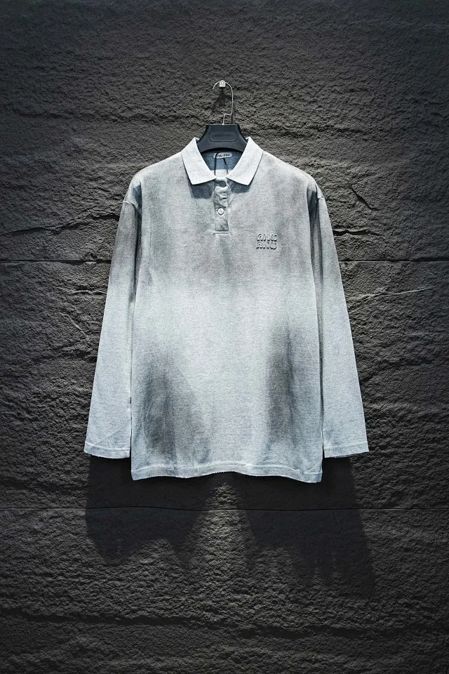 Descente long-sleeve collared tops product detail image 11