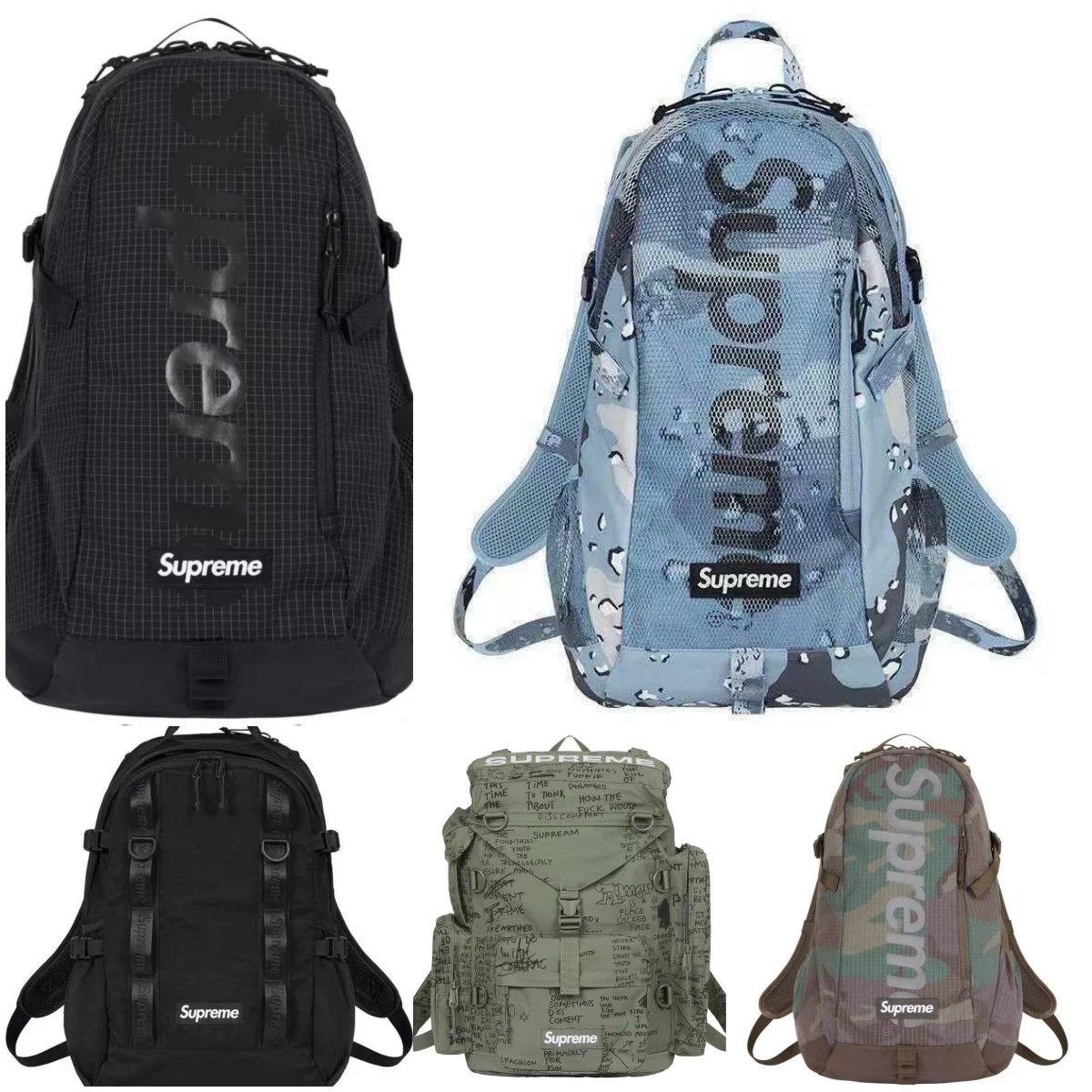 Supreme Backpack Bla