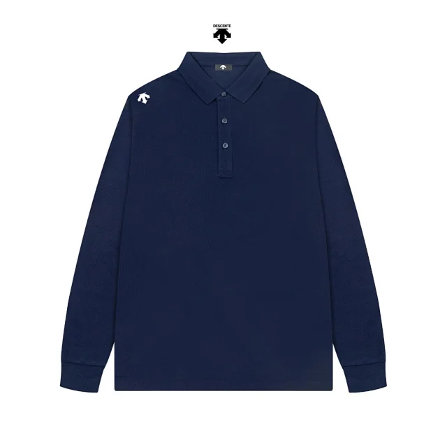 Descente long-sleeve collared tops product detail image 4