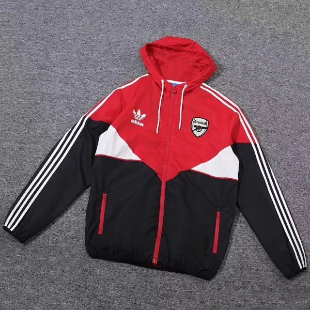 Adidas Jackets Hooded football club windbreaker product detail image 2