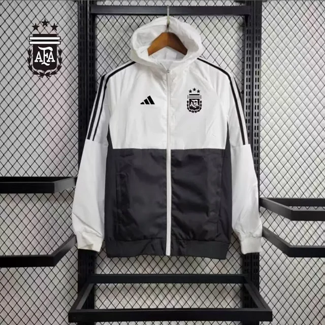 Adidas Jackets Hooded football club windbreaker product detail image 8
