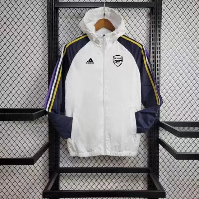 Adidas Jackets Hooded football club windbreaker product detail image 12