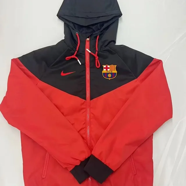Adidas Jackets Hooded football club windbreaker product detail image 9