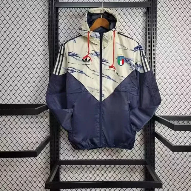 Adidas Jackets Hooded football club windbreaker product detail image 5