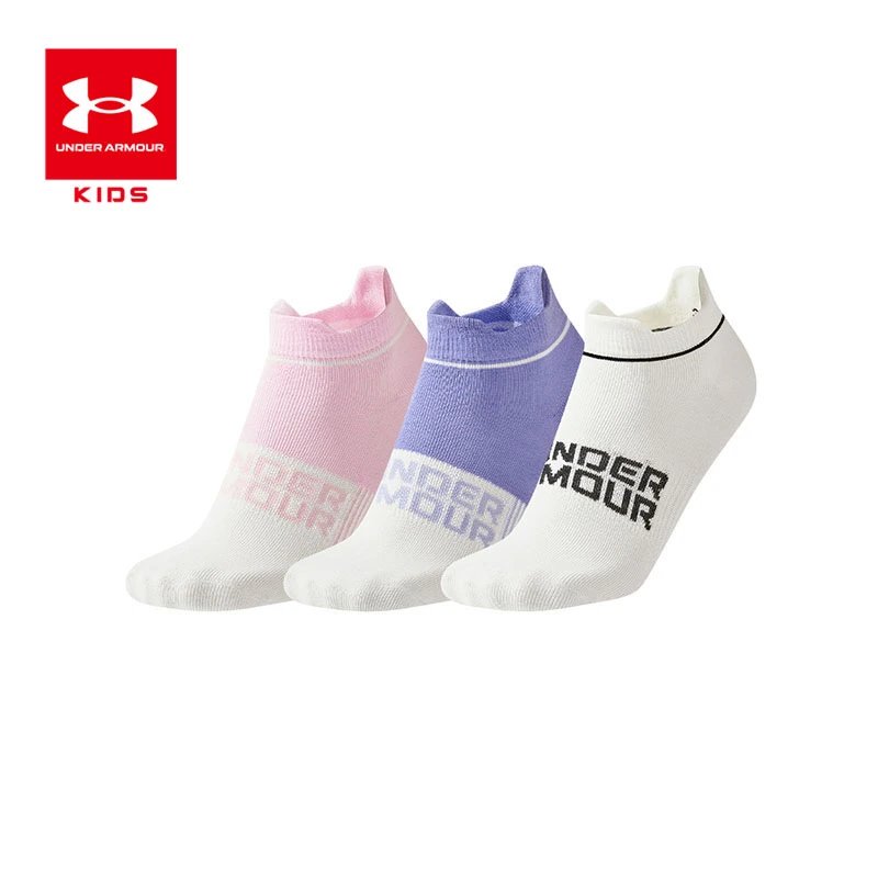 【三双装】透气弹力船袜-白色&清新粉&微风紫262392941