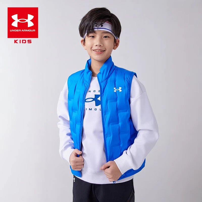 轻薄羽绒服马甲/皇家蓝（成人穿建议拍大一码）