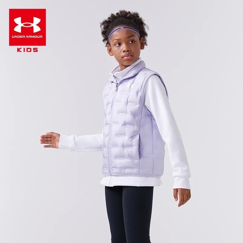 轻薄羽绒服马甲/紫色（成人穿建议拍大一码）