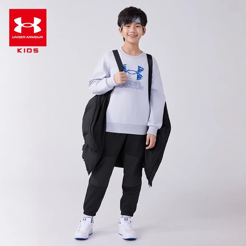 特惠福利安德玛童装 冬季鹅绒中长款羽绒服244106159 4