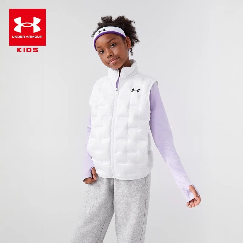 轻薄羽绒服马甲/白色（成人穿建议拍大一码）