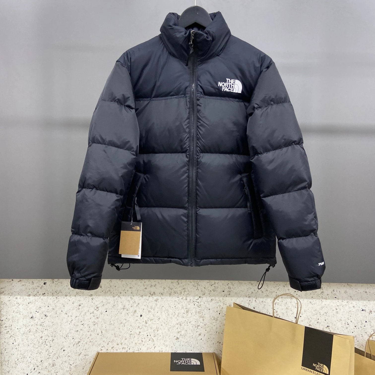 The North Face down jacket