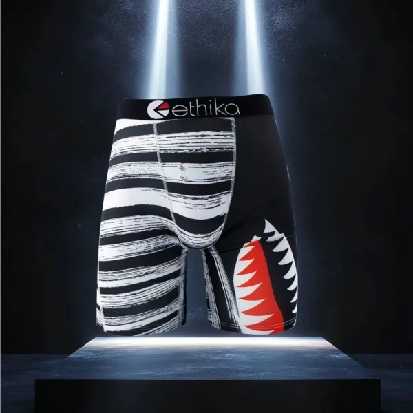 Ethika Tiger Shark Print Boxer Briefs Multicolor Underwear - 5