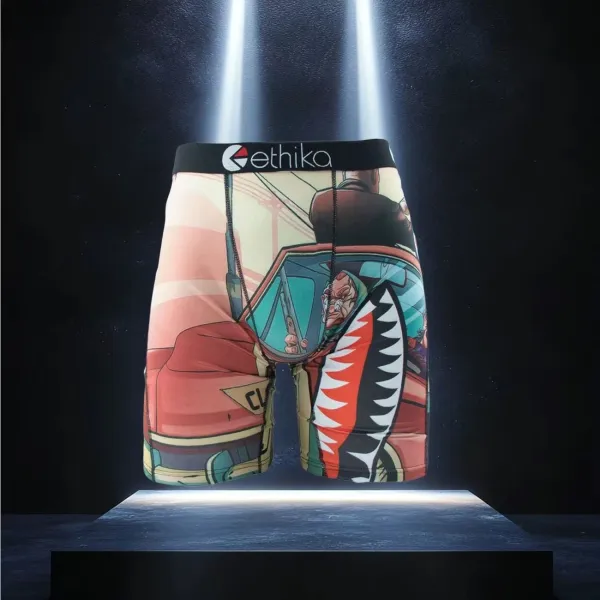 Ethika Tiger Shark Print Boxer Briefs Multicolor Underwear - 4