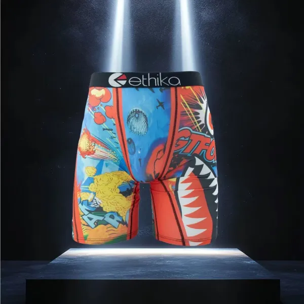 Ethika Tiger Shark Print Boxer Briefs Multicolor Underwear - 6
