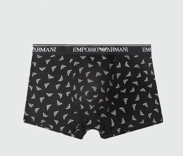 Emporio Armani Black Trunks