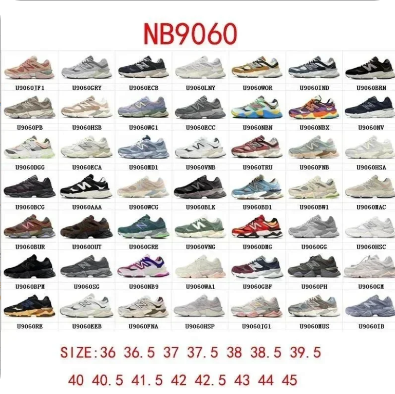 New Balance NB9060 Sneakers [26 styles]