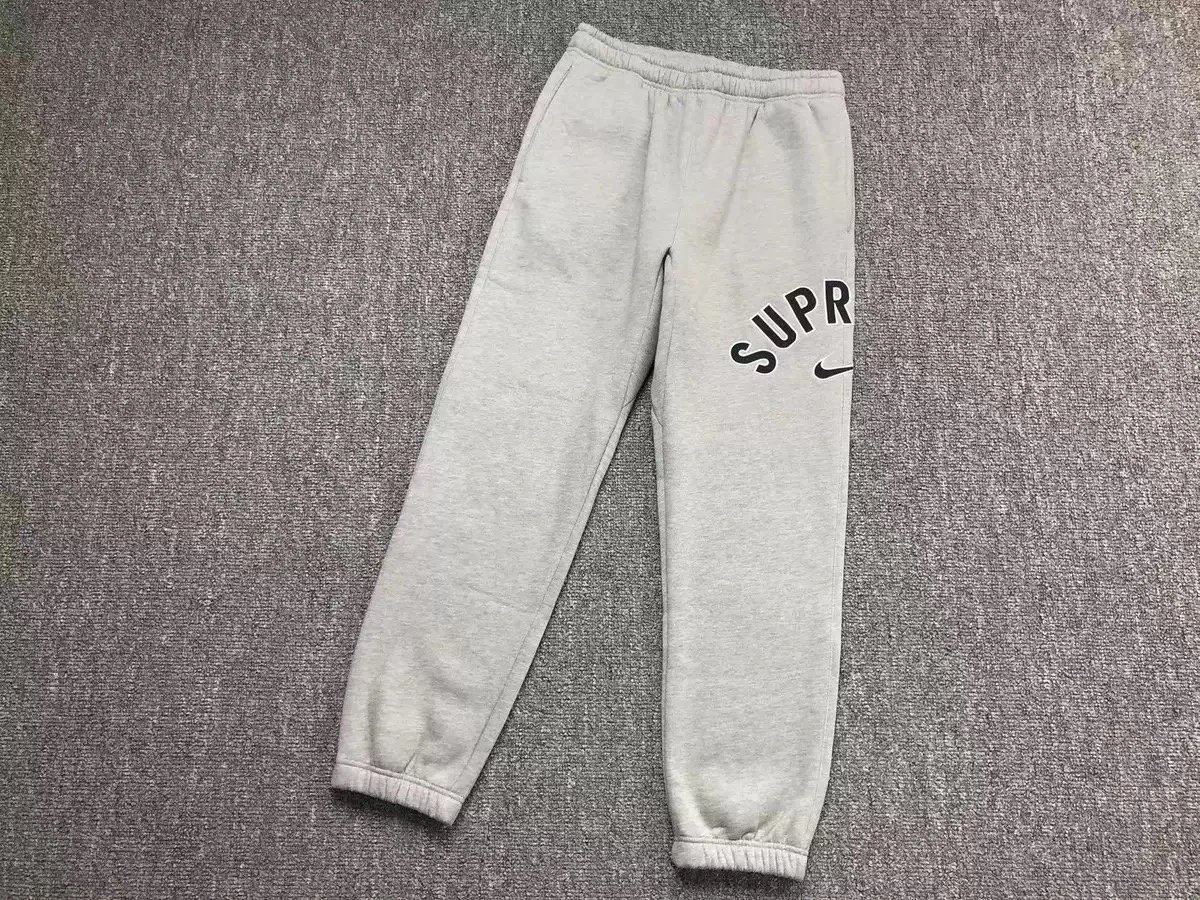 Supreme Nike Black Arch Logo Jogger Pants