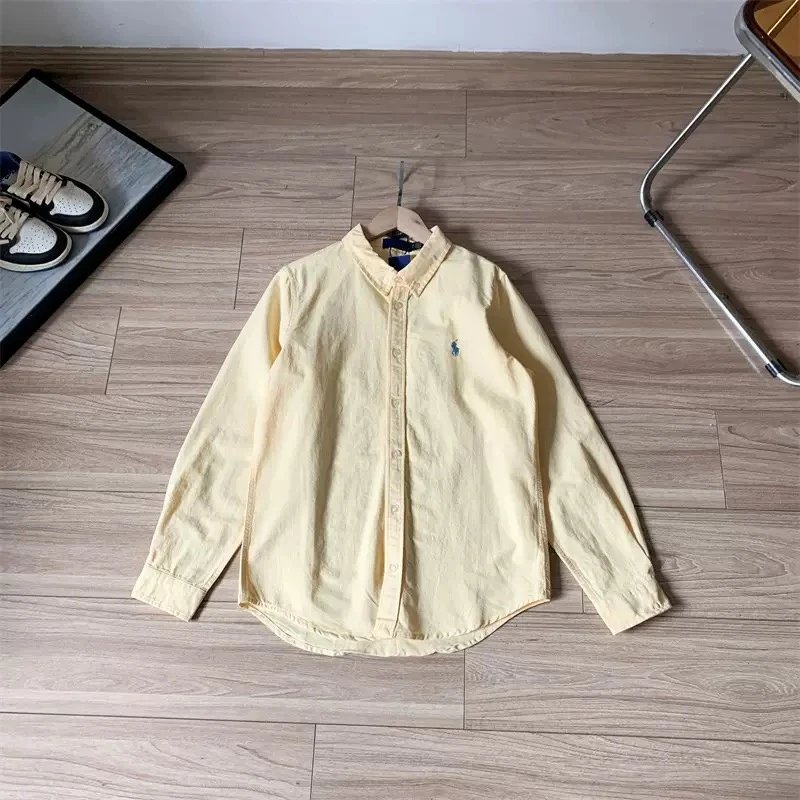 Polo Ralph Lauren Classic Fit Button-Down Shirt in White Pink Gray Blue Black Navy Green Lavender Beige