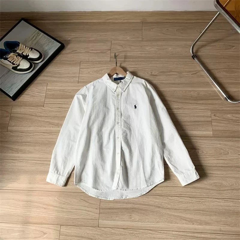 Polo Ralph Lauren Classic Fit Button-Down Shirt in White Pink Gray Blue Black Navy Green Lavender Beige