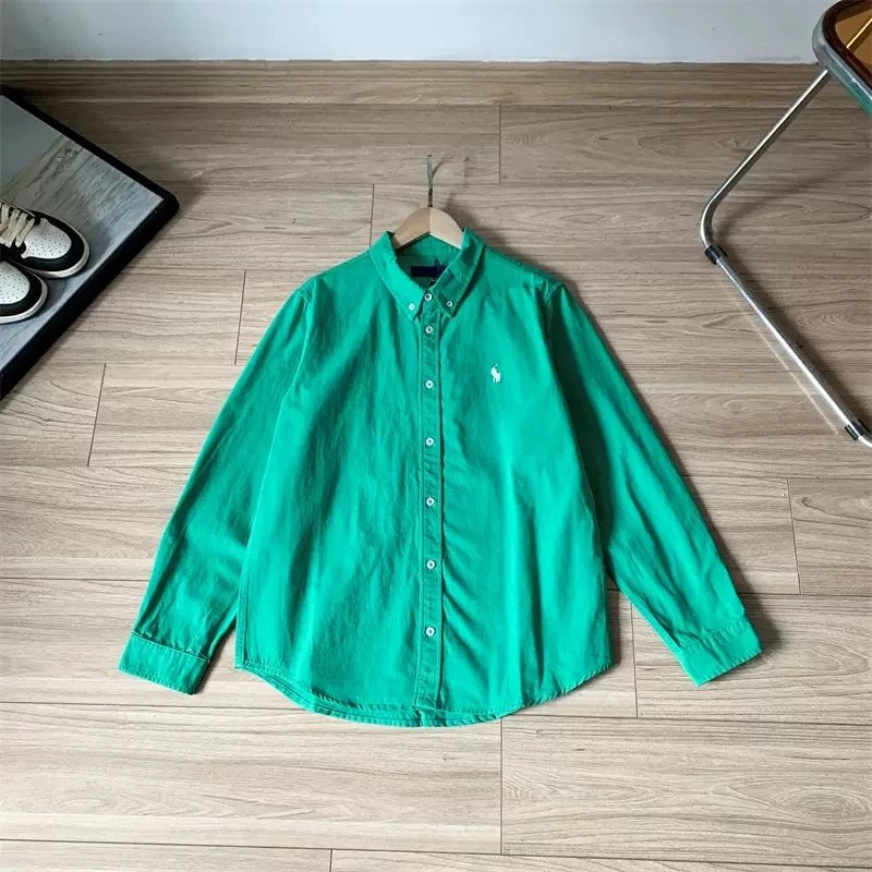 Polo Ralph Lauren Classic Fit Button-Down Shirt in White Pink Gray Blue Black Navy Green Lavender Beige