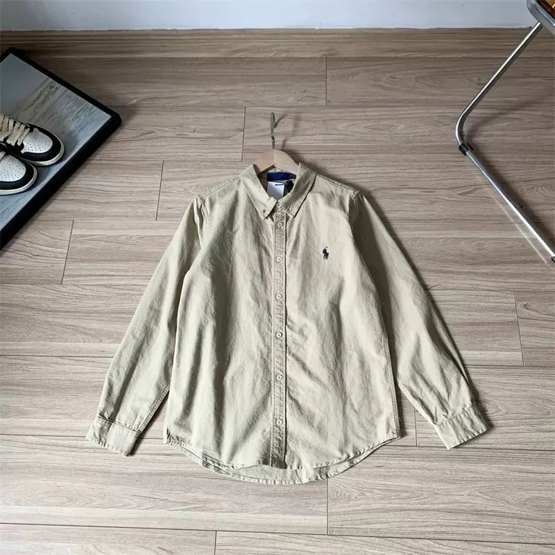 Polo Ralph Lauren Classic Fit Button-Down Shirt in White Pink Gray Blue Black Navy Green Lavender Beige