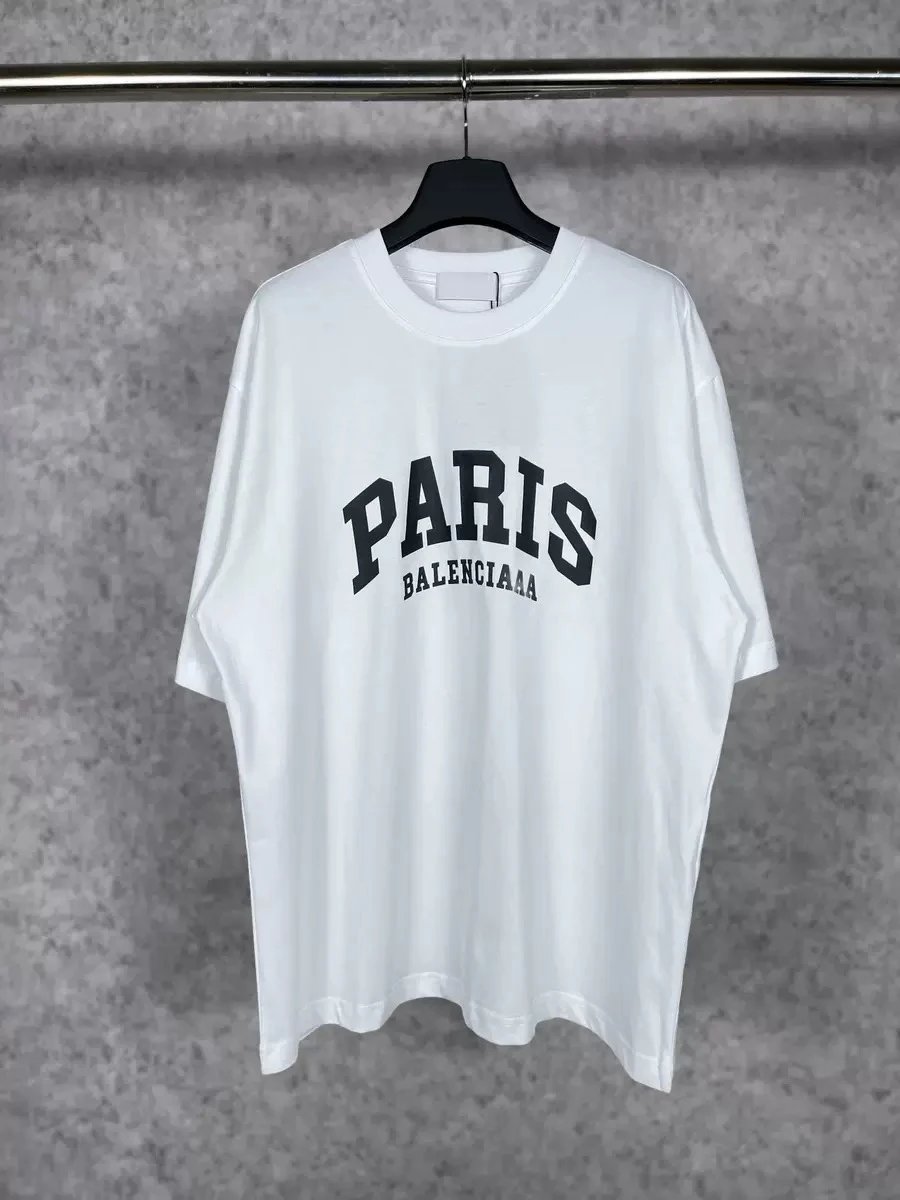 Balenciaga Paris White T-Shirt