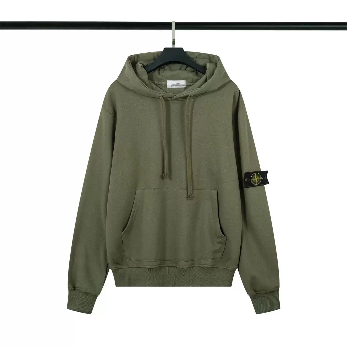 Stone Island Shadow Project Olive Green Hooded Field Jacket