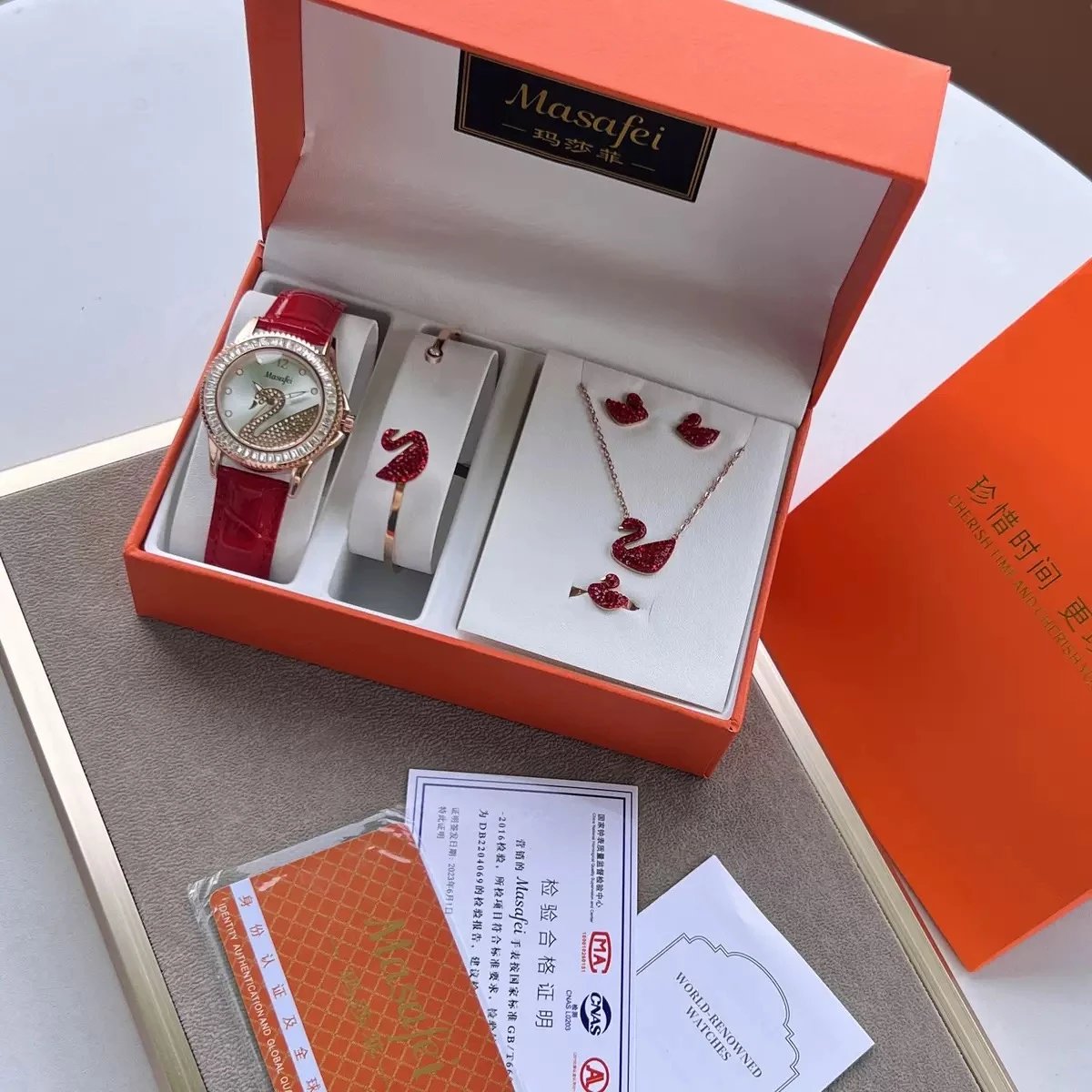 Masafei Watches Women's Watch and Jewelry Gift Set image 5