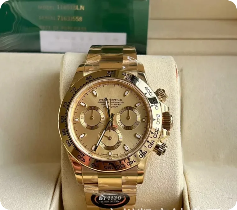 Rolex Daytona Gold W
