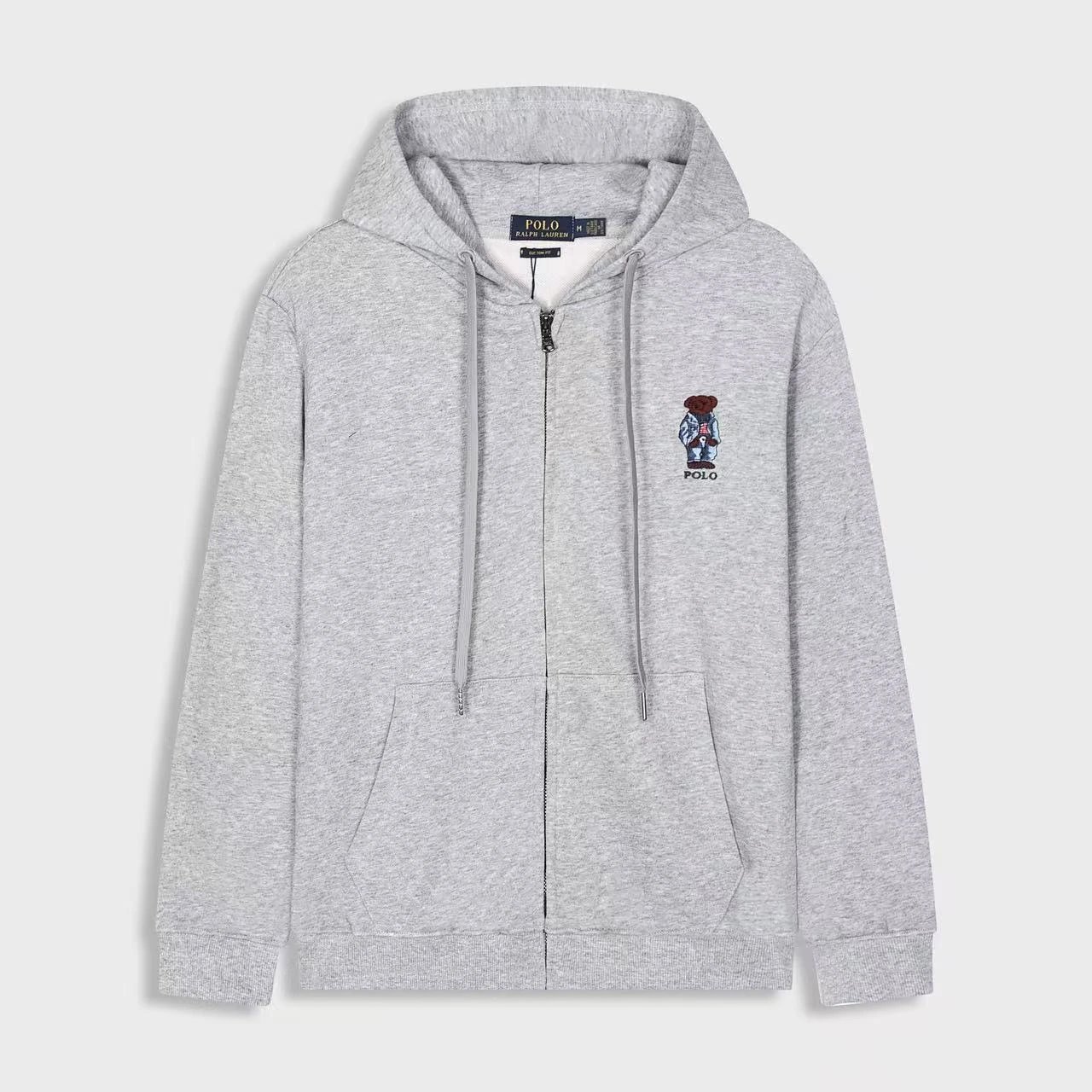 Polo Ralph Lauren Black Classic Bear Hoodie