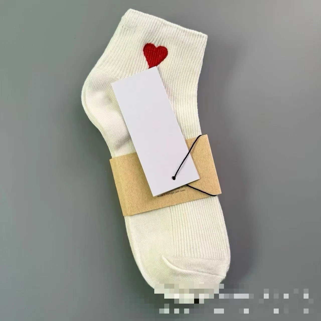 短筒白色（3双装）