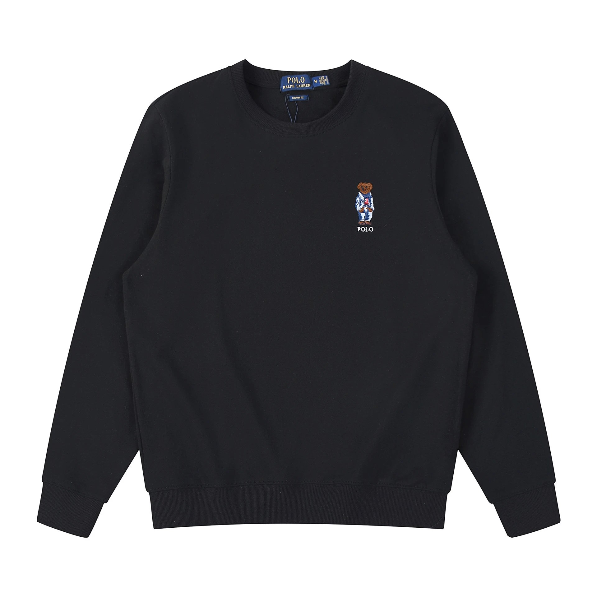 Polo Ralph Lauren Black Classic Bear Hoodie