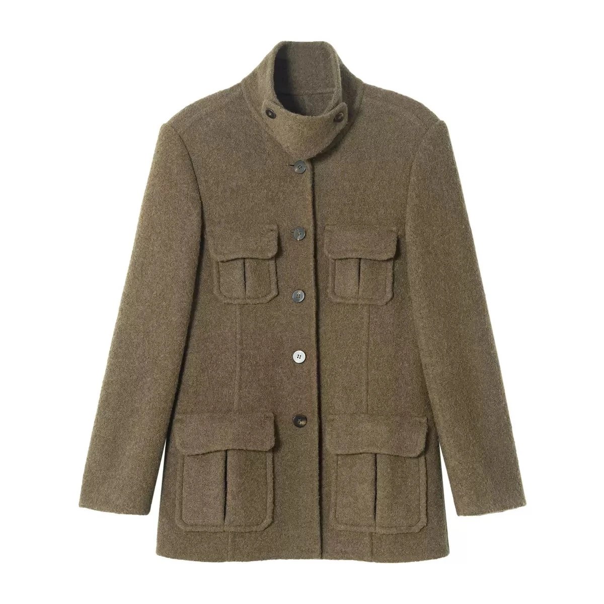 Classic Wool Blend Field Jacket [4 styles]