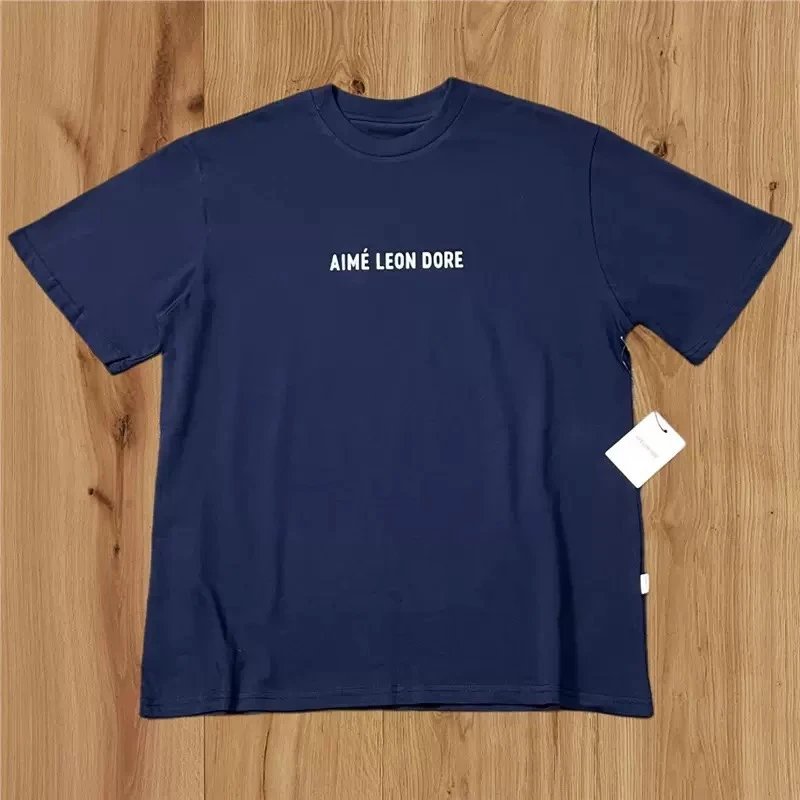 Aimé Leon Dore Cream Graphic Print T-Shirt
