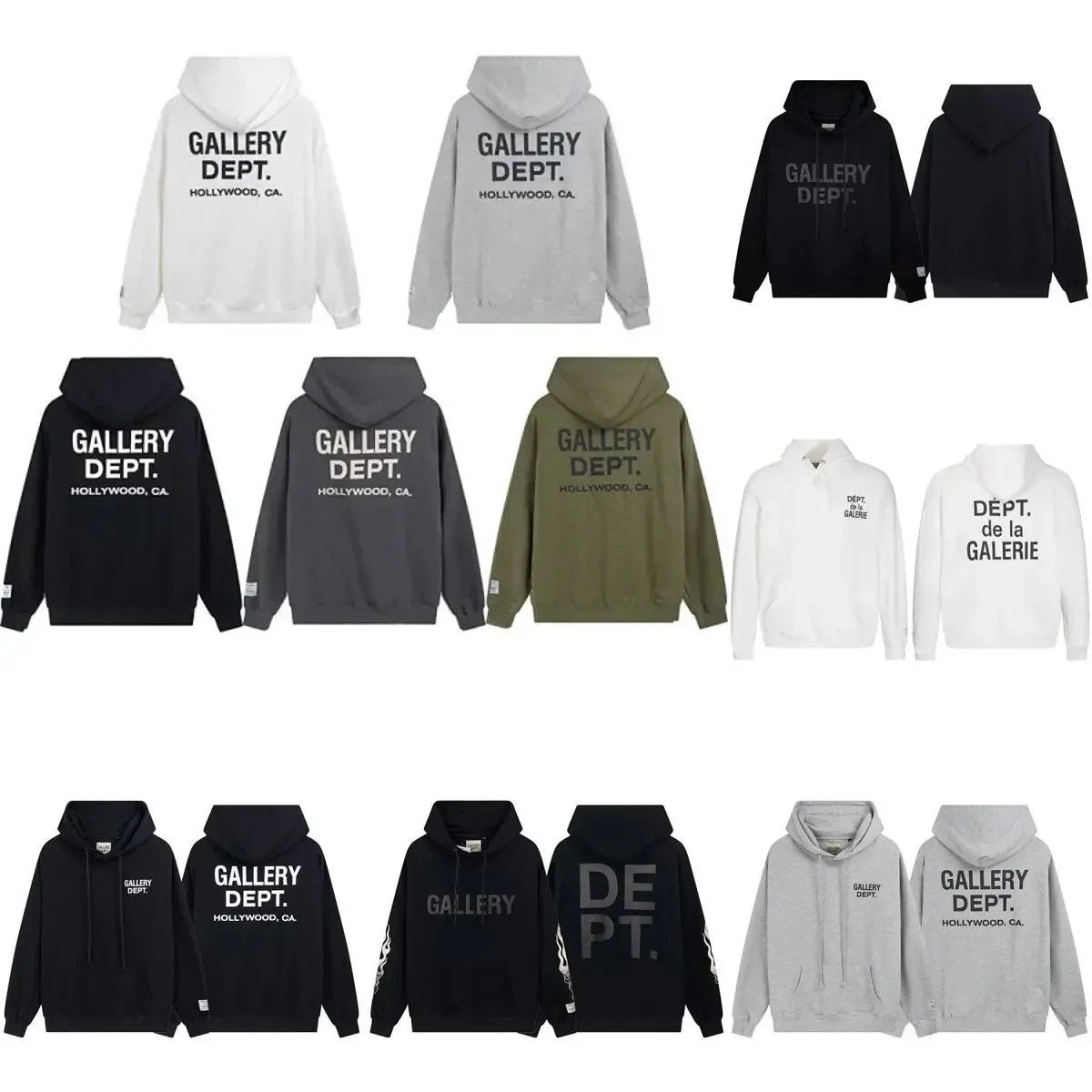 High quality classic letter slogan trend hoodie hooded sweatshirt