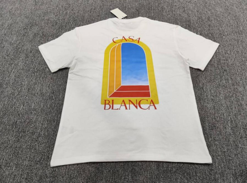 Casablanca T-Shirts Short-Sleeve Graphic T-Shirt image 3