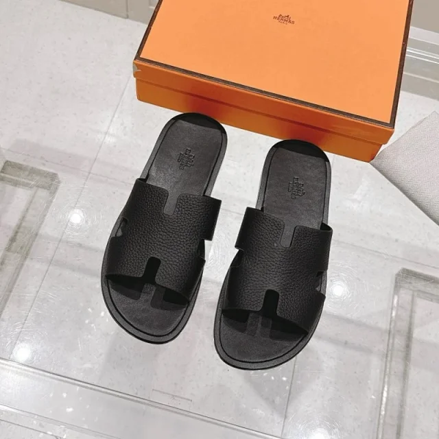 Hermès Sandals Oran H-cut slide product detail image 6