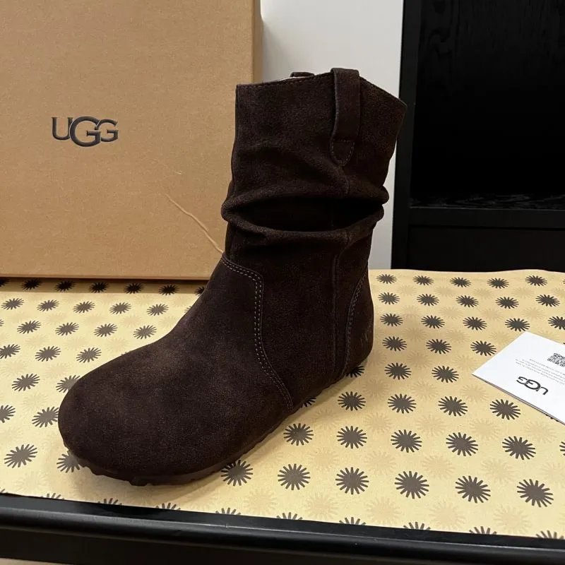 UGG Boots Shearling-cuff suede ankle snow — 7