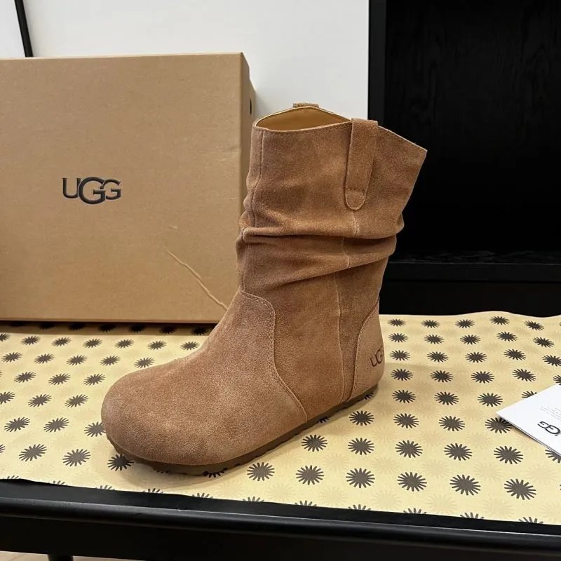 UGG Boots Shearling-cuff suede ankle snow — 6