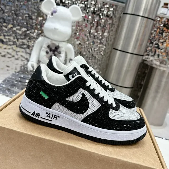 Nike Sneakers Air Force 1 low-top rhinestone product detail image 4