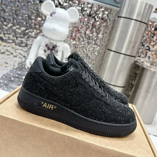 Nike Sneakers Air Force 1 low-top rhinestone product detail image 2