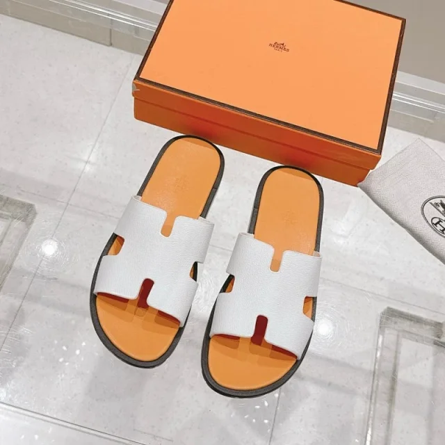 Hermès Sandals Oran H-cut slide product detail image 8