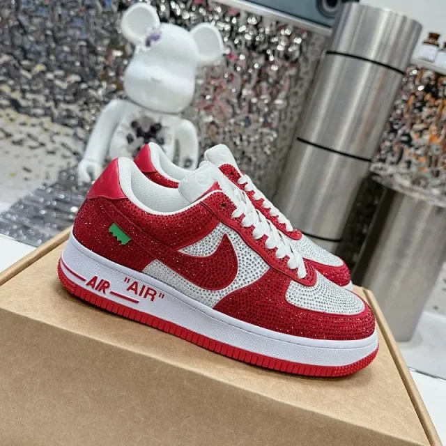 Nike Sneakers Air Force 1 low-top rhinestone product detail image 3