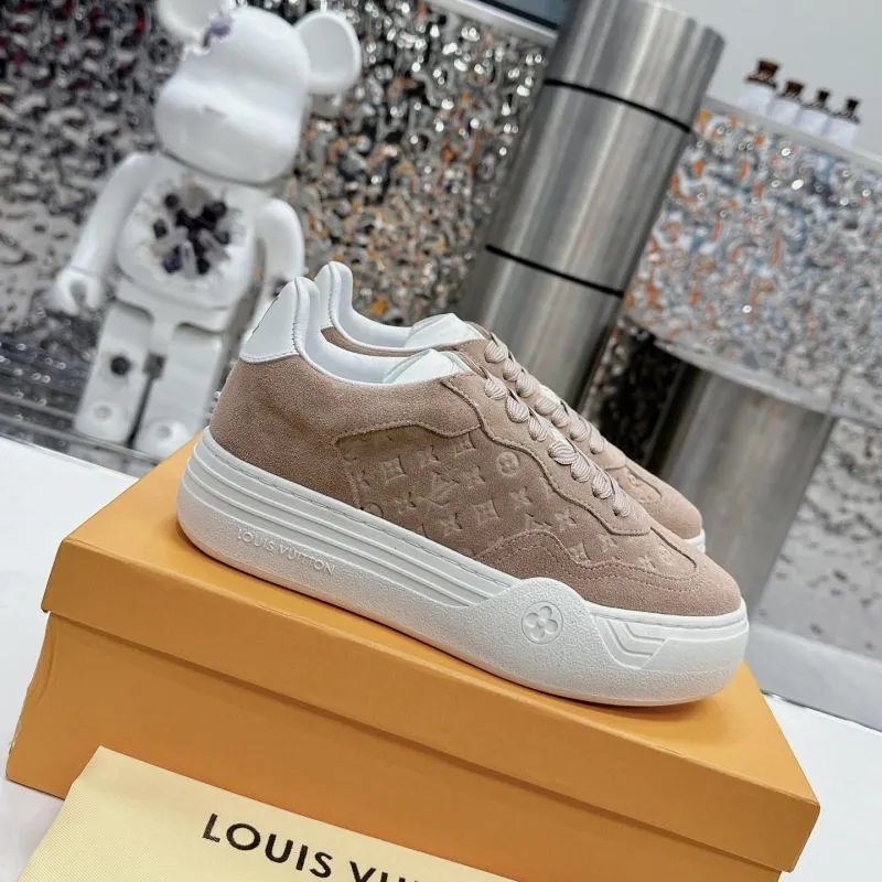 Louis Vuitton Sneakers Platform with monogram-embossed side panels — 6