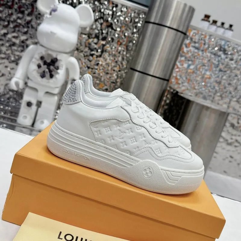 Louis Vuitton Sneakers Platform with monogram-embossed side panels — 2