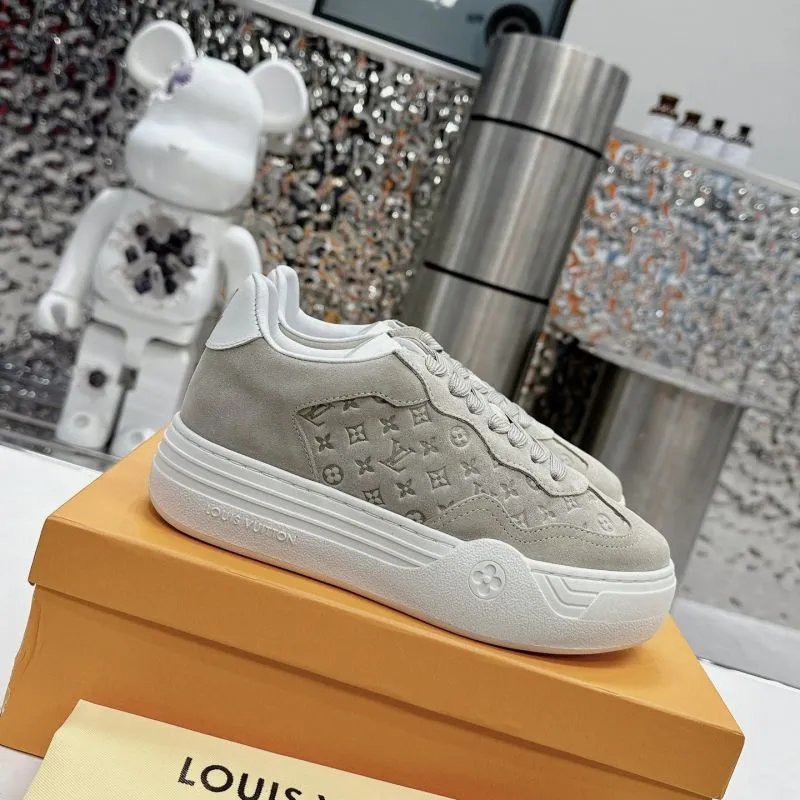 Louis Vuitton Sneakers Platform with monogram-embossed side panels — 8