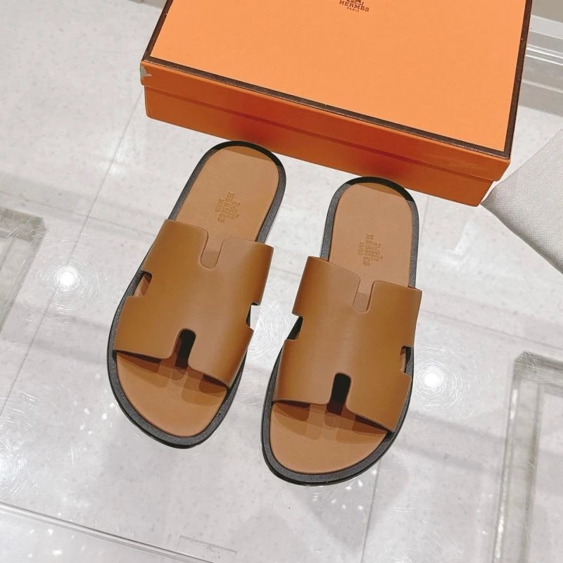 Hermès Sandals Oran H-cut slide — 2