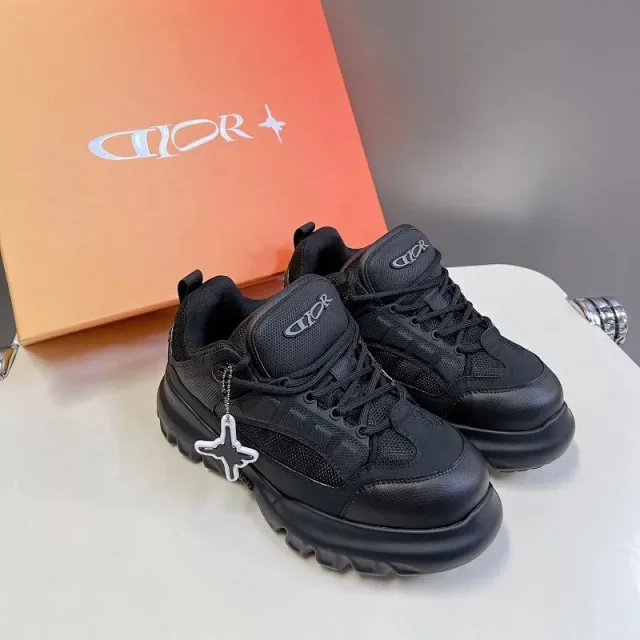 Unbranded Sneakers Chunky Platform Lace-Up with Star Charm product detail image 1