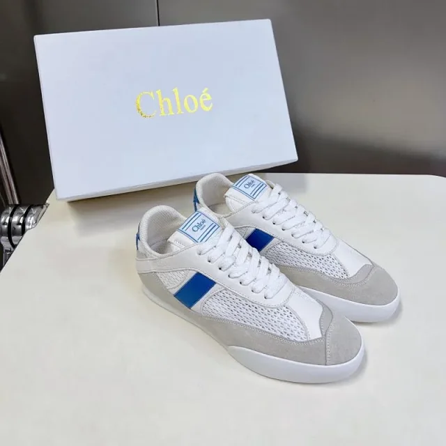 Chloé Sneakers High-top lace-up with ankle strap product detail image 8