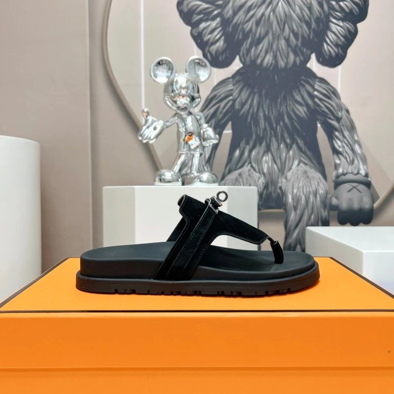 Hermès Sandals H-Strap Slingback — 23